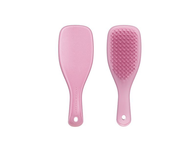 Tangle Teezer Hairbrush The Wet Detangler Mini Baby Pink Sparkle