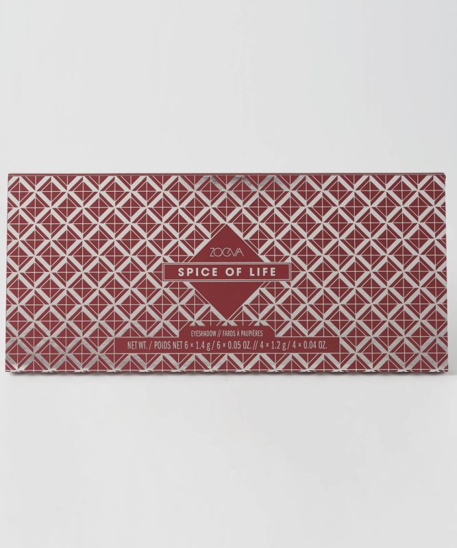 ZOEVA Spice Of Life Eyeshadow Palette - палетка теней для глаз, 6*1,4 г, 4*1,2 г
