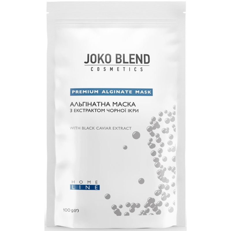 with black caviar extract