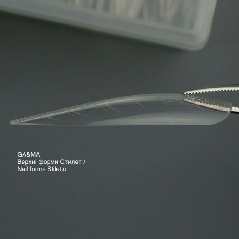 Ga&Ma Верхні форми Nails forms Stiletto collaboration with