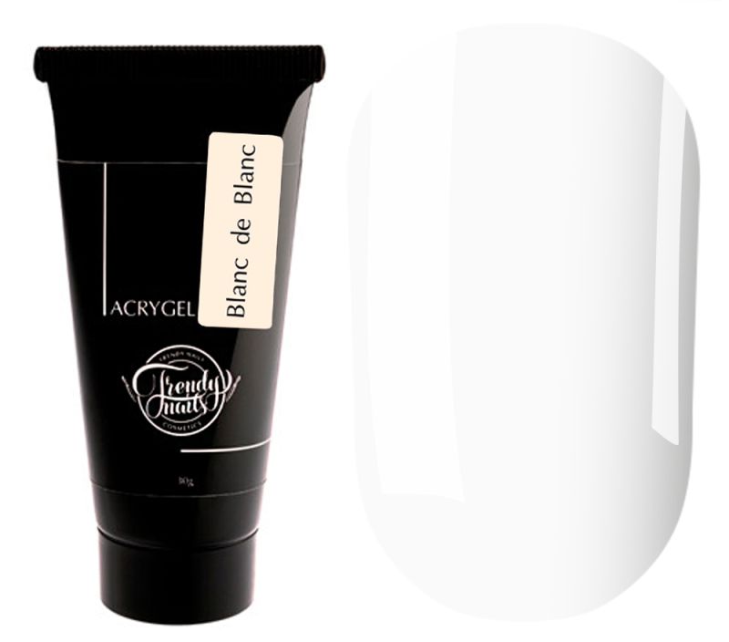 Trendy nails Acrygel Blunc de Blunc, (молочный) 30 г