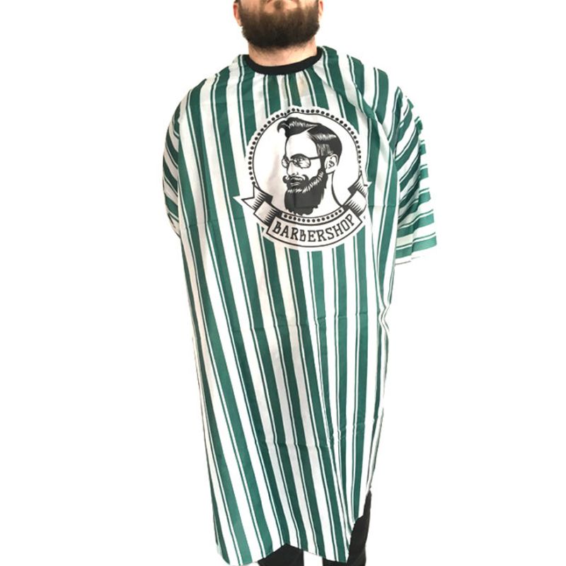 Den_C professional reusable peignoir (green)
