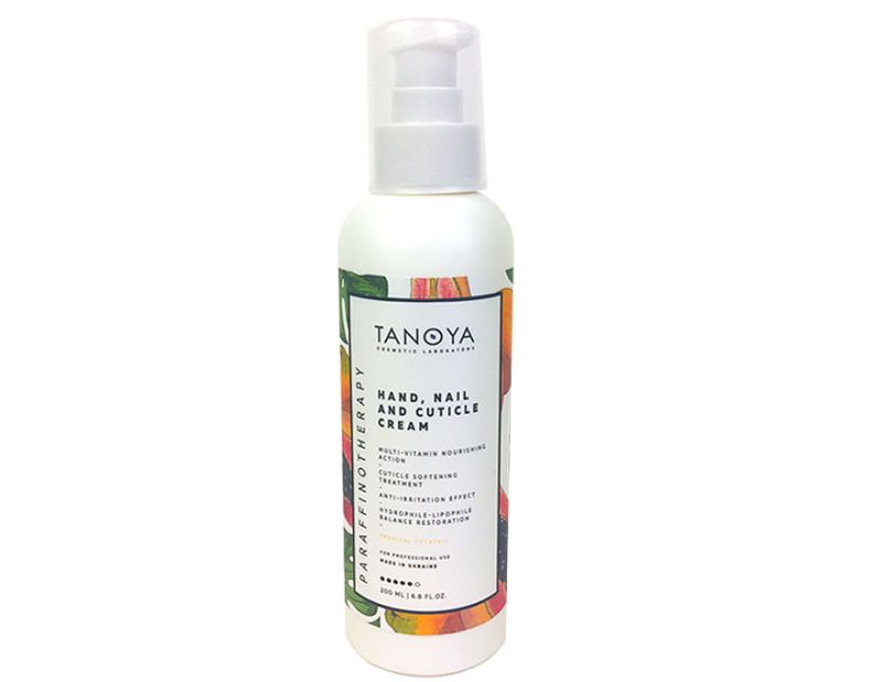 Tanoya Hand, Nail & Cuticle Cream, Tropical Cocktail, 200 ml