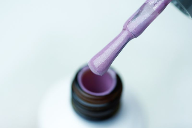 Atica Violet Vixen GPM45 gel-varnish (lilac, micro-shine), 7.5 ml