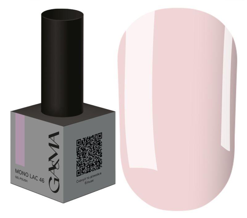 GA&MA Гель-лак однофазний Mono Lac gel polish 046, 6 мл