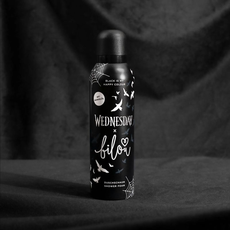 Bilou&Wednesday Shower foam Black Is My Happy, 200 ml
