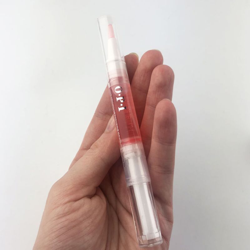 Oil pencil for cuticles and nails, strawberry