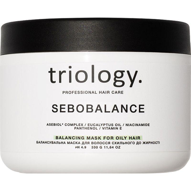 Triology Балансувальна маска для волосся схильного до жирності Sebobalance, 330 г