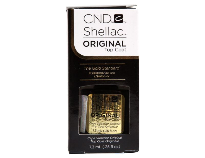 CND Закрепитель для гель-лака Shellac Top Coat, 7,3 мл