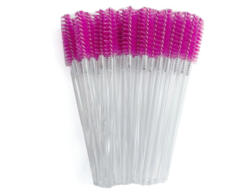 nylon - 50 pcs - fuchsia on a transparent base