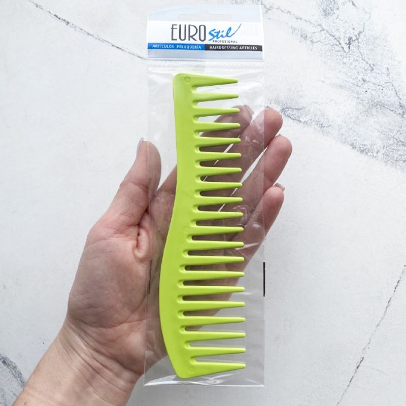 EUROstil Combination hairbrush light green