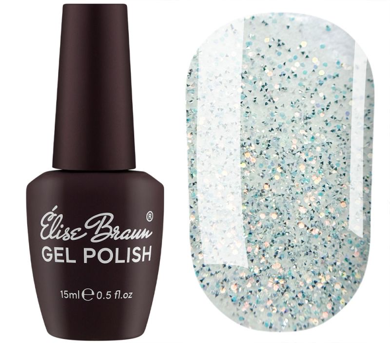 ELISE BRAUN Top Opal No Wipe Топ для нігтів №2, 15 мл