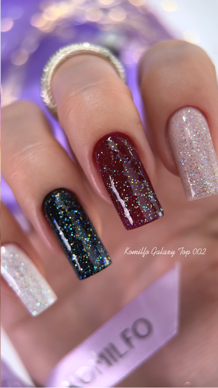 Komilfo Top for nails Galaxy Top 002, 8 ml