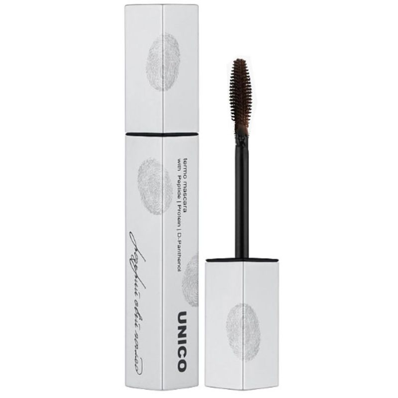 UNICO Термотуш-сироватка для вій TERMO MASCARA BROWN with peptides, 10 г