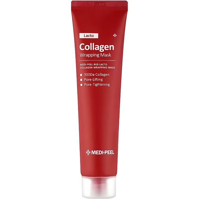 MEDI-PEEL Red Lacto Collagen Wrapping Mask Pore Tightening Mask, 70 ml