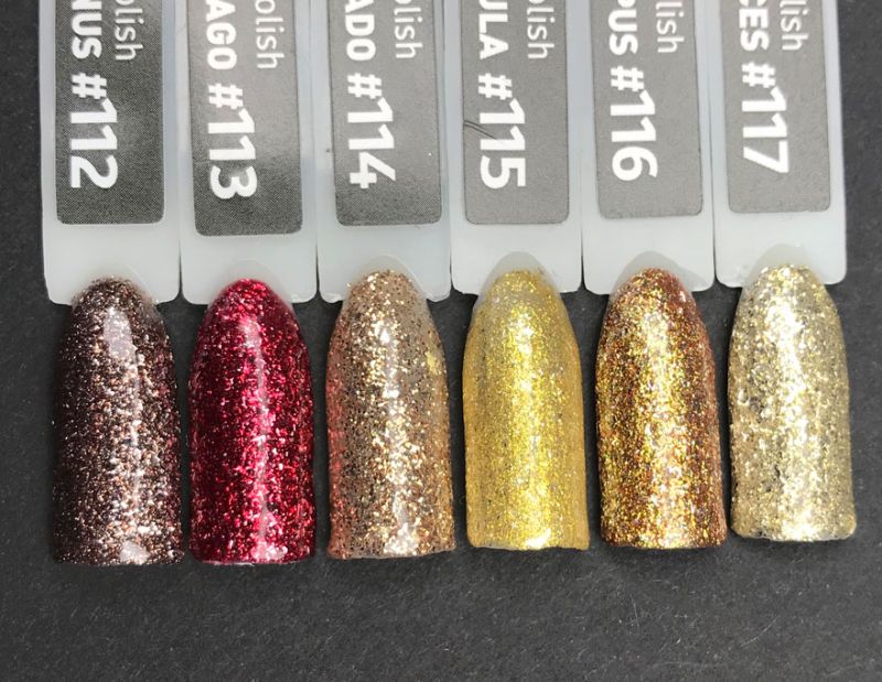 NUB 116 Apus gel varnish (bronze with sparkles), ml buy in Kiev