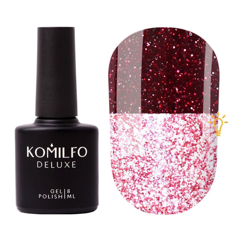 Komilfo Luminous Base 007 (deep red, reflective), 8 ml