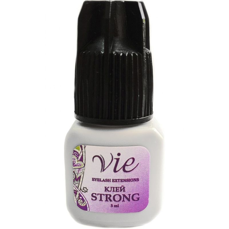 VIE Glue for eyelash extension Strong type super long lasting instant, 5 ml