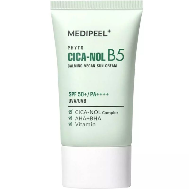 MEDI-PEEL Крем солнцезащитный успокаивающий для лица Phyto Cica-Nol B5 Calming Vegan Sun Cream SPF 50+ PA++++