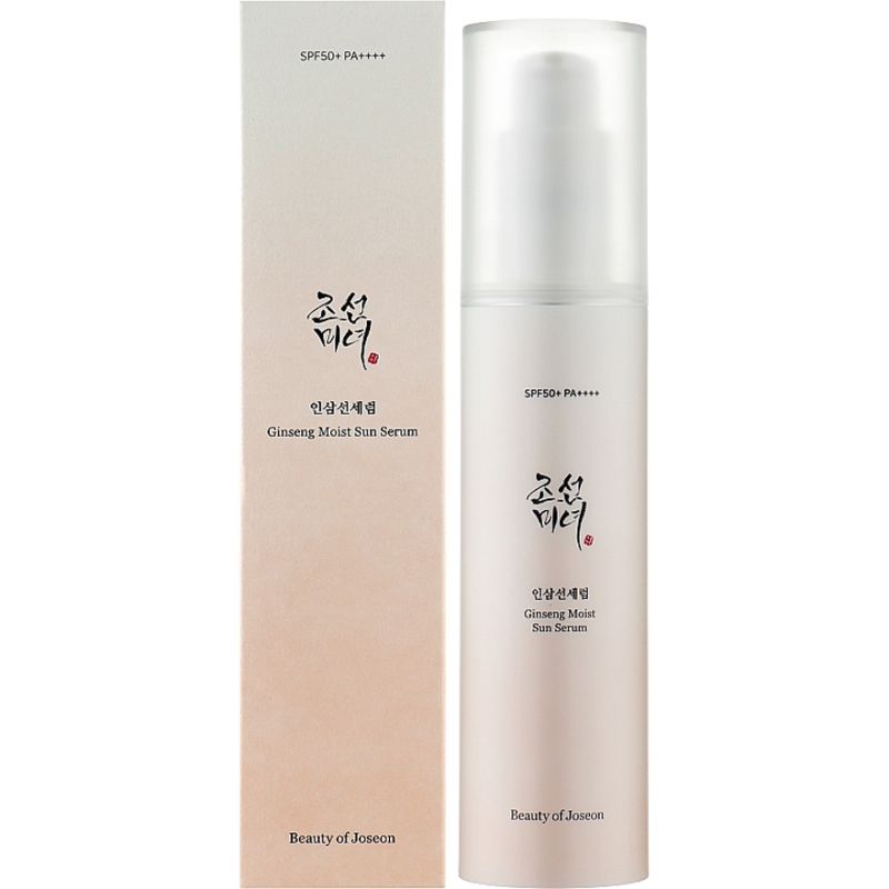 BEAUTY OF JOSEON Серум солнцезащитный увлажняющий с экстрактом женьшеня Ginseng Moist Sun Serum SPF 50 +PA++++, 50 мл