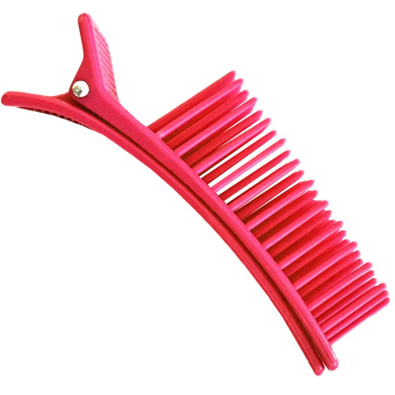 DenIS professional Clip with comb small 7707 - pink