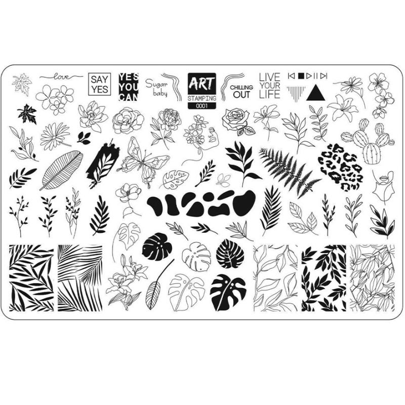 ArtStamping&Vakula Пластина для стемпинга 001