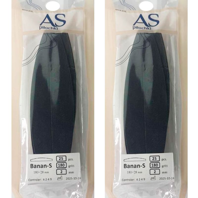 AS Replacement soft abrasive for BANANA-S, 180 grit (50 pcs)