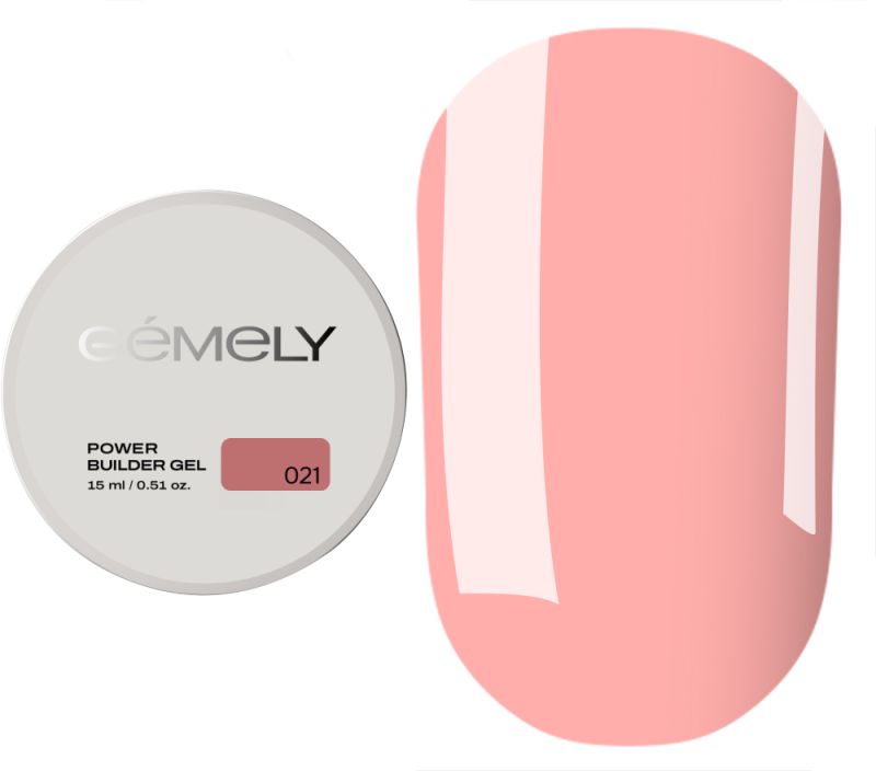 GÉMELY ex GA&MA Гель для нігтів Power Builder gel 021, 15 мл