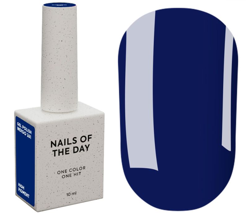 Nails Of The Day Гель-лак для нігтів Indigo 261, 10 мл