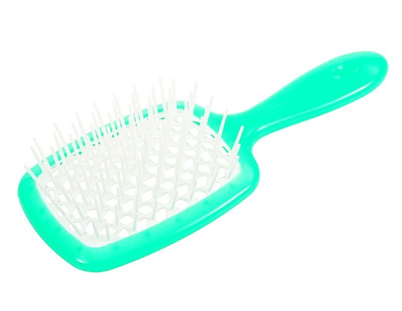Janeke Superbrush Расческа для волос Голубая с Белым