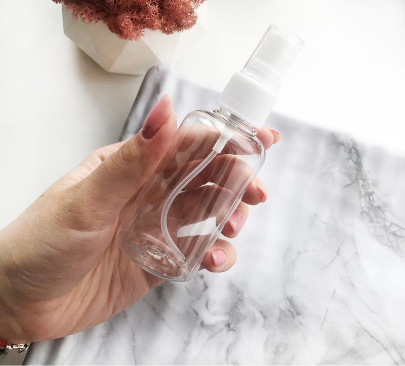 Capacity, plastic with a spray, 75 ml