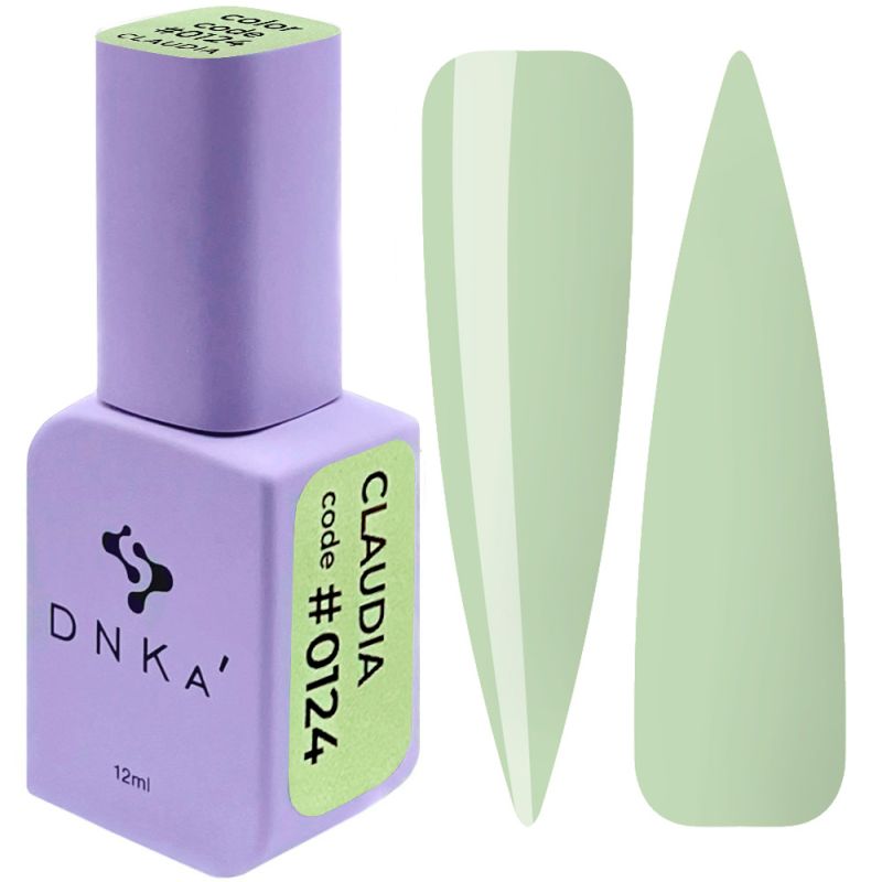 DNKa Гель-лак для нігтів NEW FORMULA 0124, 12 мл