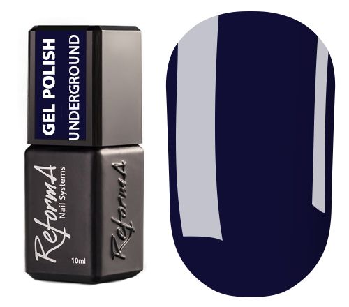 Reforma gel polish, Underground (deep blue, enamel), 10 ml