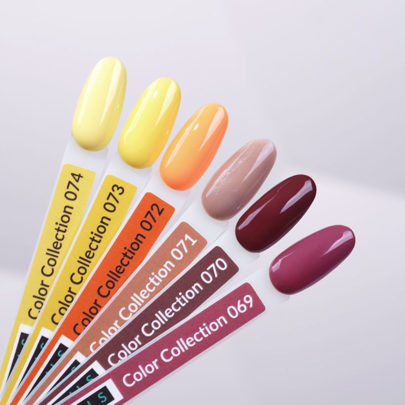 Kira Nails gel varnish No. 074 (light yellow, enamel), 6 ml