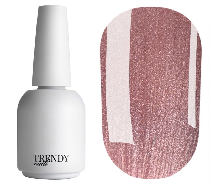 Trendy Nails Гель-лак Gel Polish Cat Eye's Gummy Bear "Honey Teddy", 10 мл