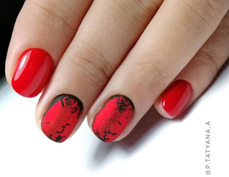 Gel Polish Komilfo Deluxe Series D304 (juicy red, enamel), 8 ml.