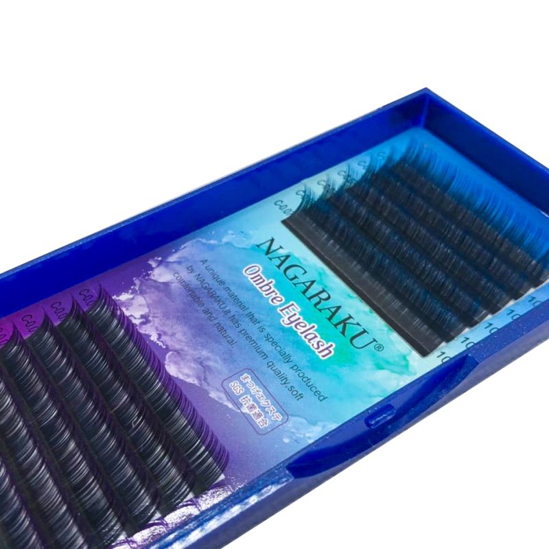 Nagaraku Ombre Blue-Purple C 0.07 (12 bands 11mm)