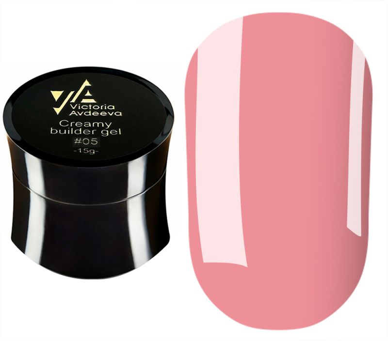 Victoria Avdeeva Гель для ногтей Creamy builder gel №05, 15 мл