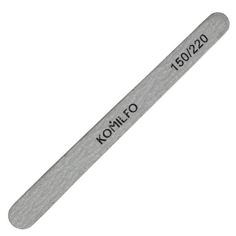 Пилочка Komilfo деревянная капля 150/220, 11,5 см