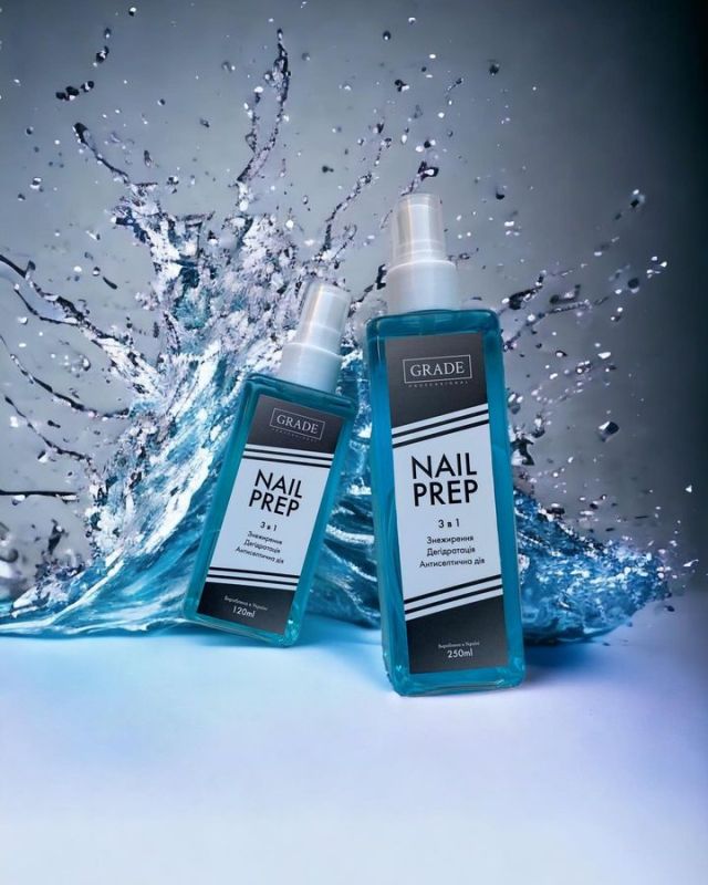 Grade Знежирювач Nail prep, 250 мл