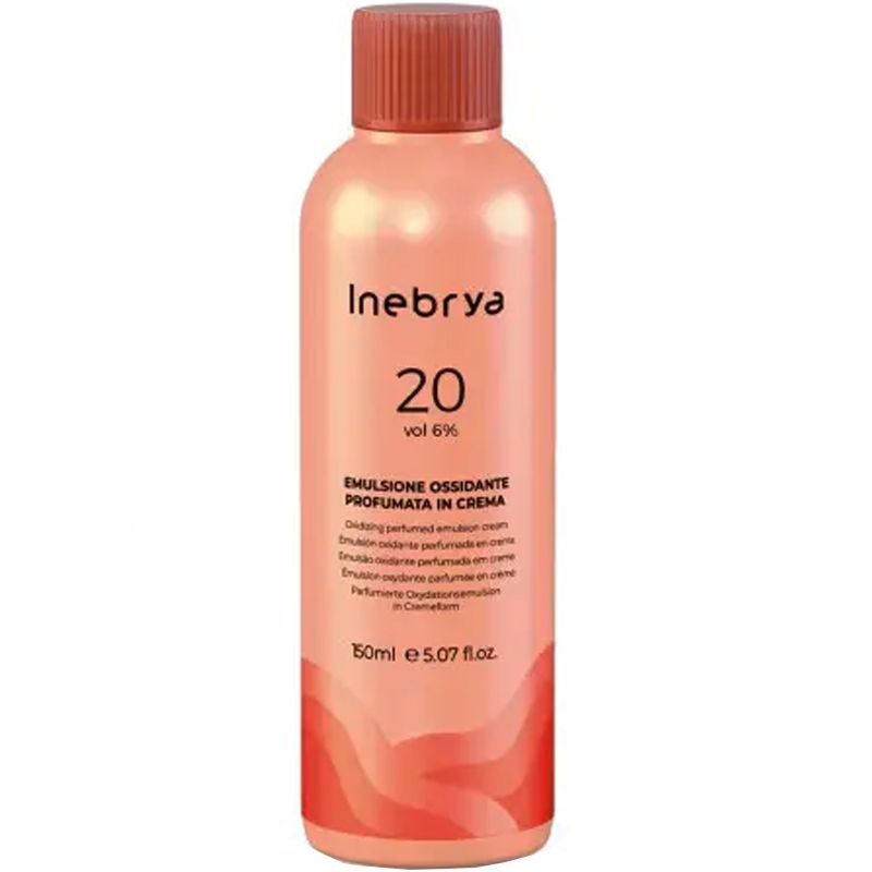 Inebrya Парфюмерная окислительная эмульсия Inebrya Color 20 Vol Oxidizing Perfumed Emulsion Cream, 6%, 150 мл