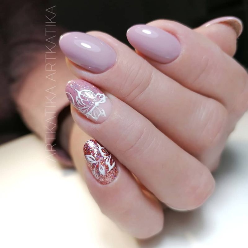 Gel varnish Komilfo Deluxe Series D320 Deauville mauve (lavender, enamel), 8 ml.