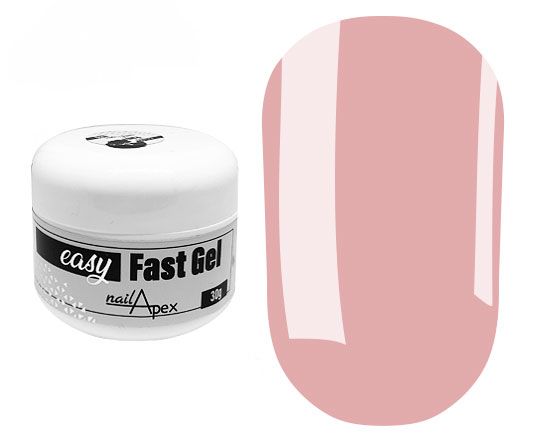NailApex Easy Fast Gel Жидкий гель №3 нюд, 30 мл