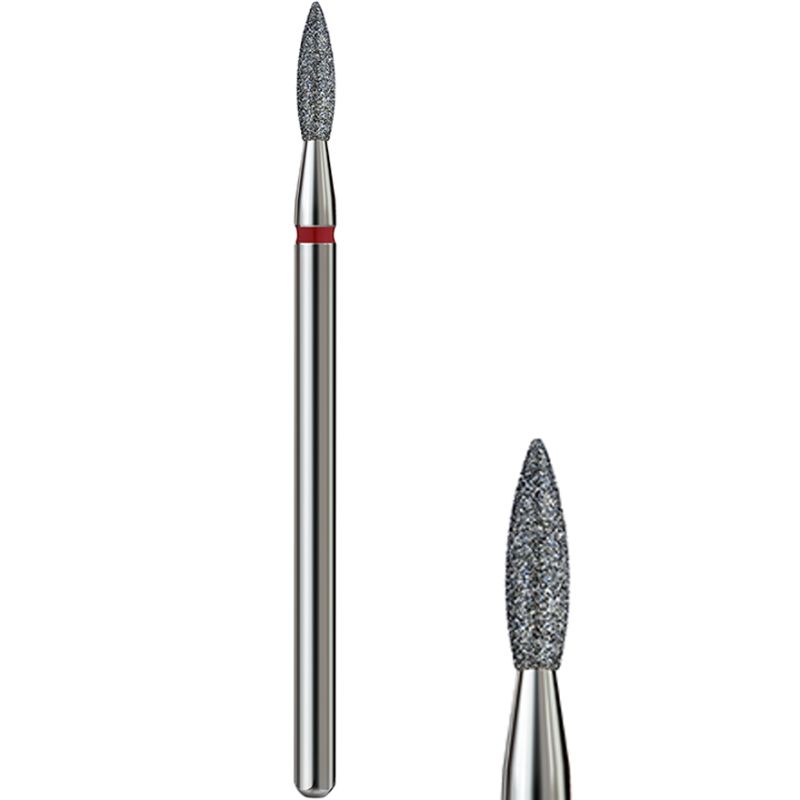 Formula Profi Premium Diamond cutter flame sharp Red, diameter 0.21