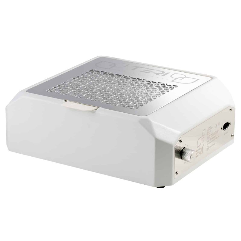 TERI Extractor hood manicure table Diamond white (metallic mesh) (3-year warranty)