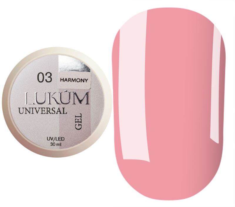 Lukum Гель для ногтей Universal Gel №03, 30 мл