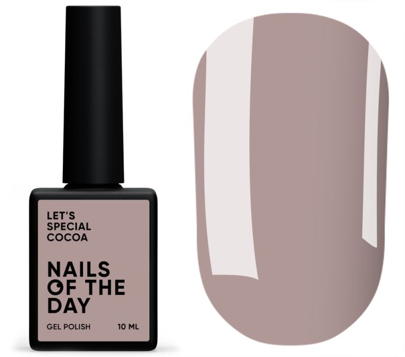 Nails Of The Day Gel polish Let's special Cocoa, 10 ml
