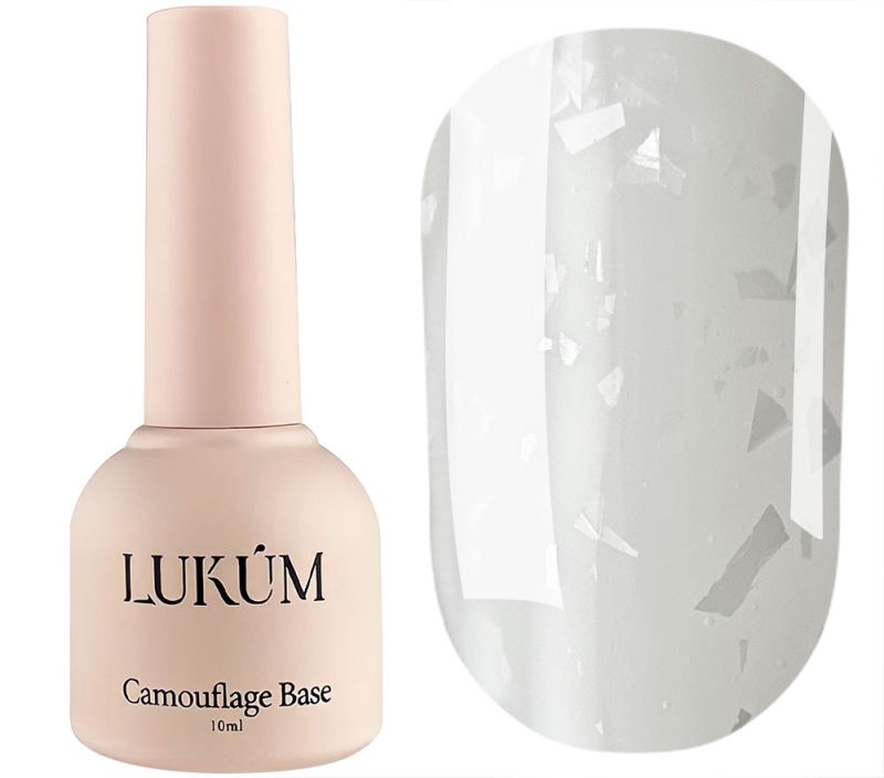 Lukum База для ногтей Marble Base №01, 10 мл
