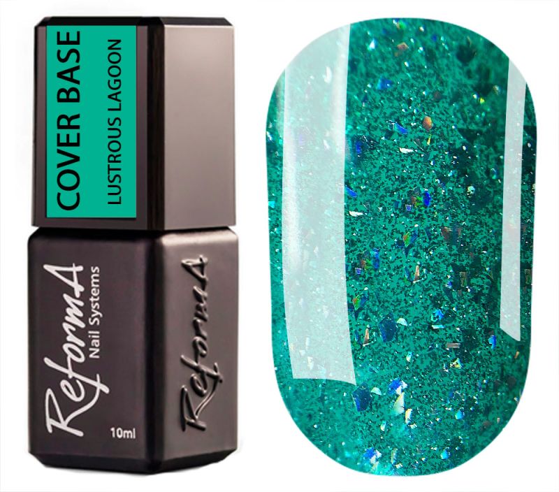ReformA Nail base Cover base Lustrous Lagoon, 10 ml