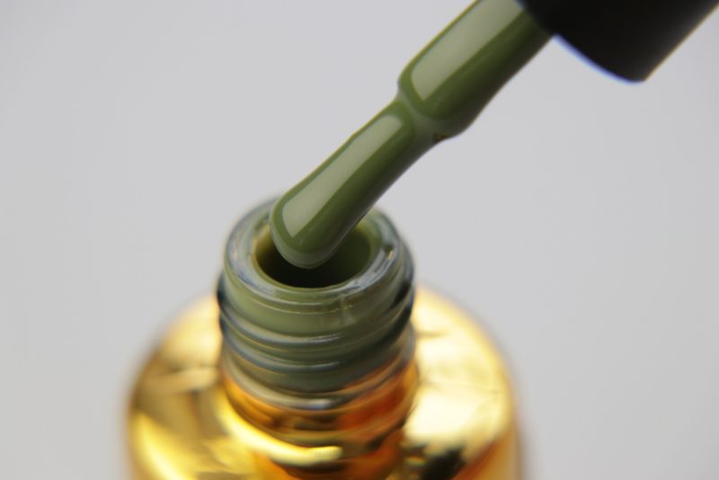FOX gel varnish No. 186 (olive, enamel), 7 ml
